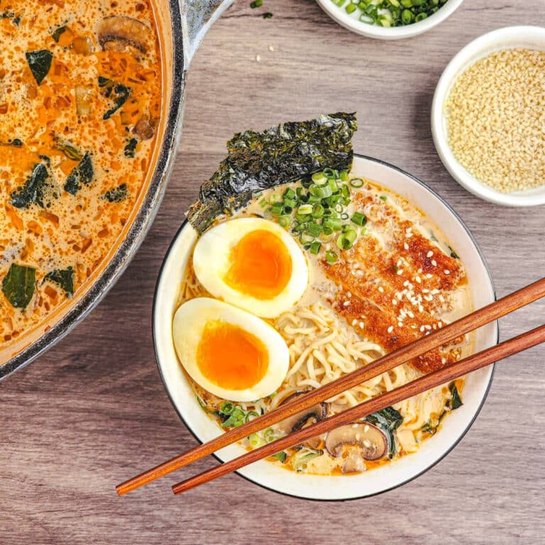 Savory Katsu Chicken Ramen